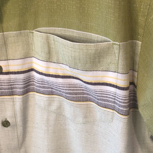 prAna Camino mens Button Down Shirt green - Picture 6 of 12